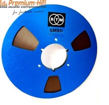 RTM Tonband SM911 auf Aluspule in blau, 3-Loch