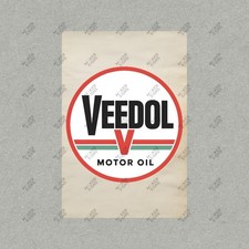 Vintage Veedol Motor Oil Metal
