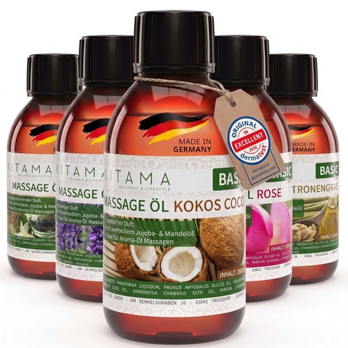 Kitama massageöl aroma - kitama, thai