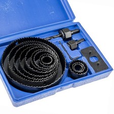 Lochsägen-Set 19-127mm Bohrkrone Kreisbohrer Kreisschneider Kreissäge 16-teilig