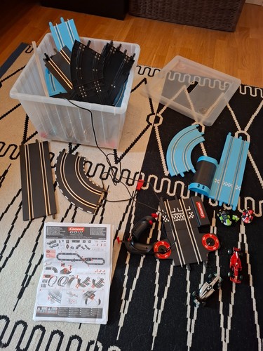 Carrera rennbahn autorennen - 2x, carrera-rennbahn