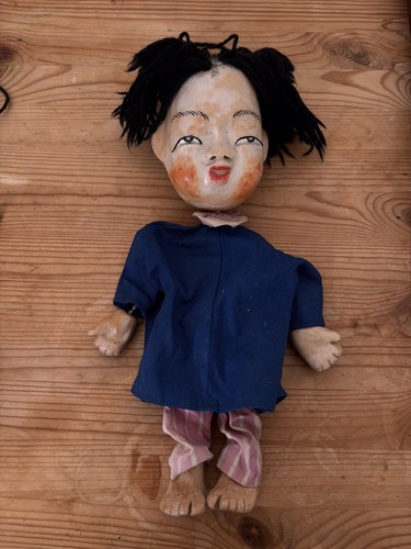 Alte puppe japanisches kind - puppe,