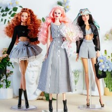 Pink Evening Dress 1/6 Doll