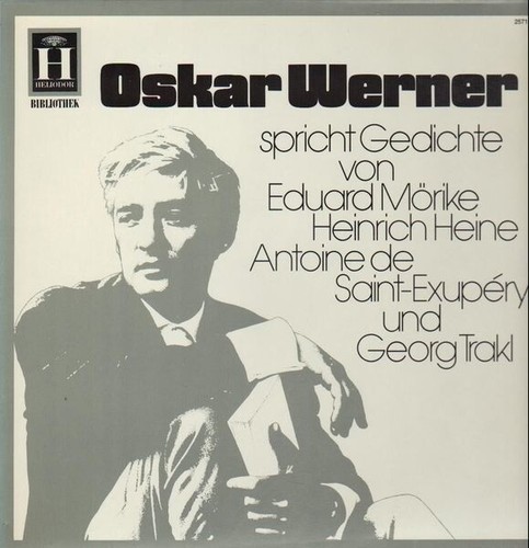 Oskar werner sprichte gedichte - werner,