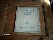 Rembrandt acht Wiedergaben in den Farben der Originale I - nur 6 vorhanden