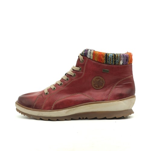 Rieker damen z7584 stiefel rot - stiefel,