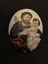 Porzellan Medaillon Jesus