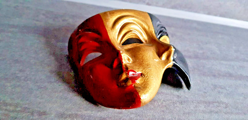 Venezianische maske aus - venezianische,
