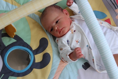Schöne reborn baby puppe - reborn,
