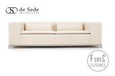 de Sede DS 7 desede Sofa Couch Zweisitzer Leder beige Klassiker