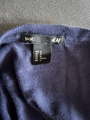 Cardigan strickjacke blau - h&m, /strickjacke