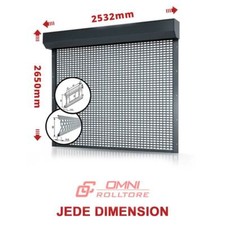 Rolltor Einbruchschutz Tor auf