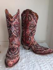 DAN POST BROWN PAISLY