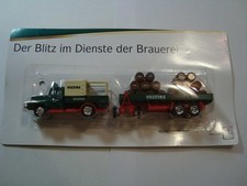 Biertruck - güner Oldi-Truck Veltins mit Hänger, OVP