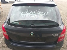 Skoda Fabia 2 5J original Heckklappe mit Heckscheibe LF8J Anthrazitgrau Kombi be