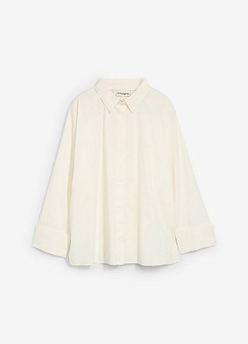 Neu bluse mit seidenanteil - bluse, gr