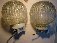 2x DDR Hoflampe Deckenlampe