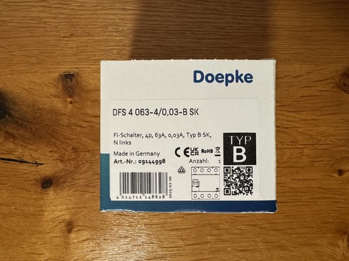 Doepke rcd schalter dfs4 - rcd,