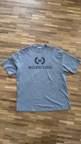 Balenciaga shirt grau - grau, logo