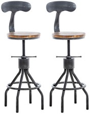 2er Set Barhocker Hanam
