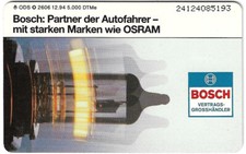 Telefonkarte O 2606 von 1994 , BOSCH , leer