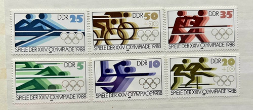 Ddr 1988 briefmarken - 1988,