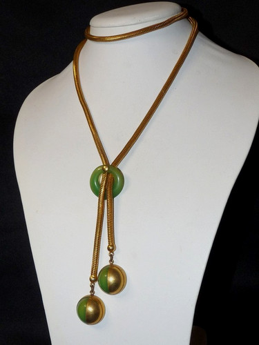 Art deco kette collier - art,