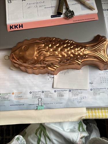 Kupferne form mit - kupferne,