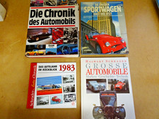 Konvolut diverser Auto Bücher Sammlung -Klassische Automobile-Sportwagen u.a.