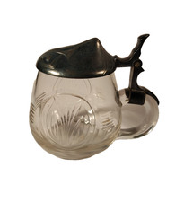 Bierkrug Jugendstil Wmf Zinndeckel 0.5 L