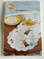 Tisch-Set " Ostern 2er Pack, rund, ca. 30 cm, ovp von pluspunkt