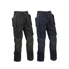 Arbeitshose Ironman Outdoor Bauarbeiter Tasche Security Cargohose schwarz navy