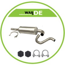 Auspuff mittelschalldämpfer - auspuff,