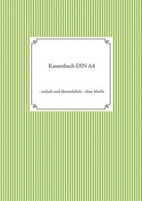 Thomas Eschenbach | Kassenbuch DIN A4 | Taschenbuch | Deutsch (2021) | 52 S.