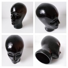 GLASKOPF schwarz  Höhe ca. 25
