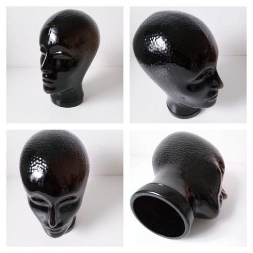 Glaskopf schwarz höhe 25 - glaskopf,