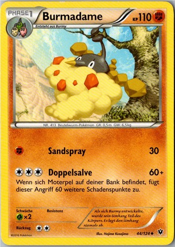 Pokemon burmadame 124 - burmadame, 44/124