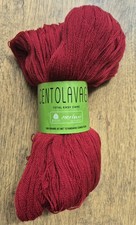 100g Lacegarn Filatura Di Crosa Merino Boreaux ROT Wolle Strickgarn NEU