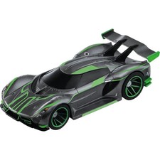 Hypercar anthracite/neon green, Carrera GO!!! Autorennbahn Fahrzeug
