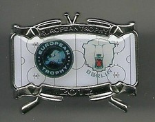 EISHOCKEY PIN  EISBÄREN BERLIN EUROPEAN TROPHY  250   DEL NHL