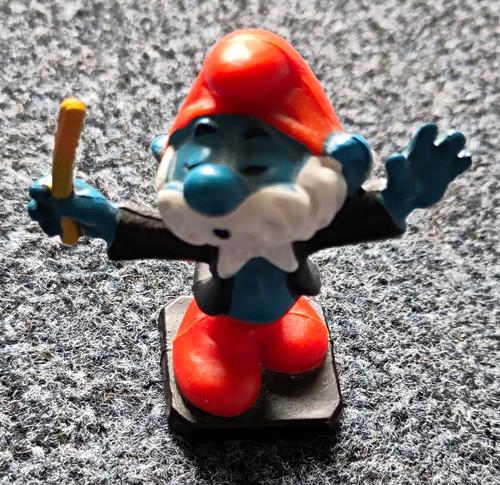 Papa schlumpf figur - schlumpf,