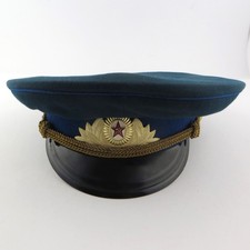 Vintage UdSSR Offizier Schirmmütze (A3)