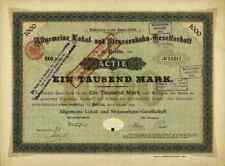 Allgemeine Lokal Strassenbahn