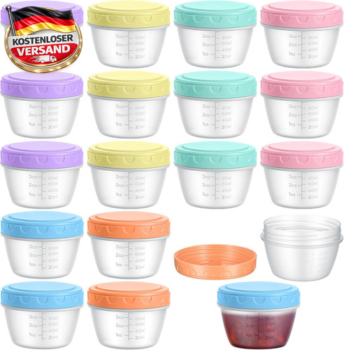 Kleine frischhaltedosen set - set, 18