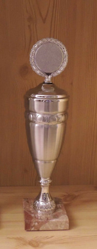 Pokal alu höhe cm mit - alu,