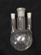 Dreihalskolben 500ml NS29/32 NS14 Rundkolben Langhals gerade