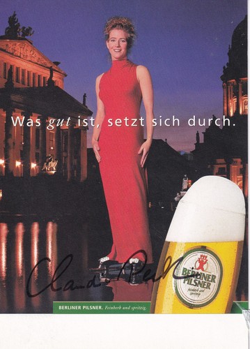 Autogramm claudia pechstein - claudia,