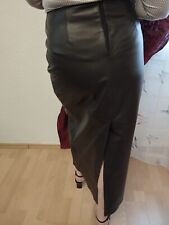 Echte Leder Rock Schlitz