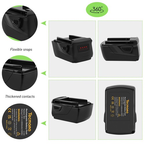 6000mah ion akku für - 21.6v,