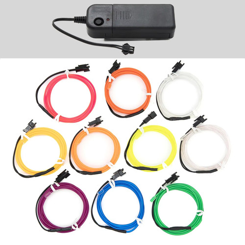 10m wire flexibles neon - el,
